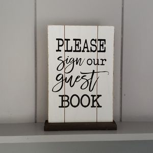 Guest Book Sign